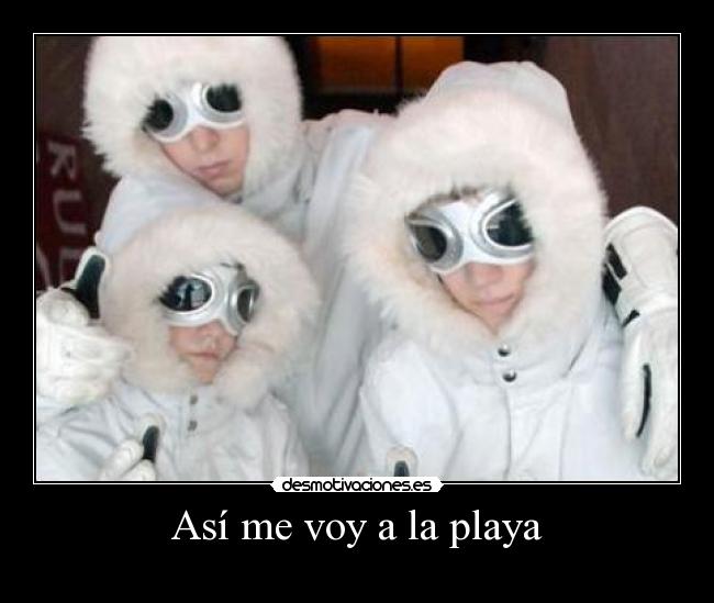 Así me voy a la playa -