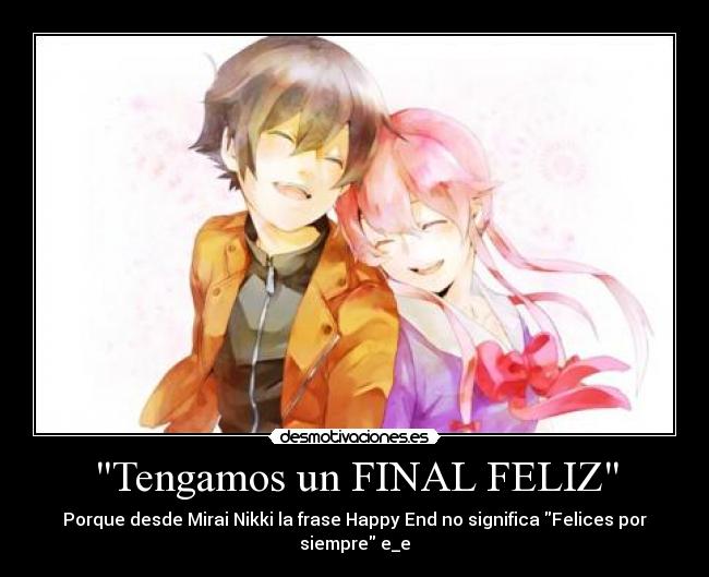 Tengamos un FINAL FELIZ - 