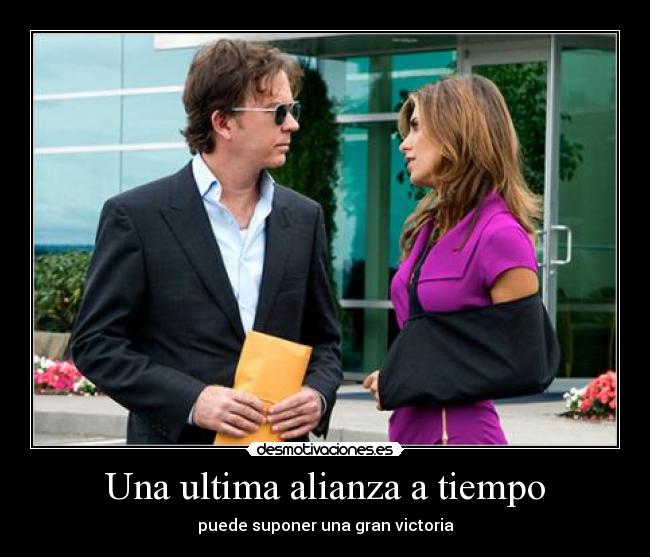 Una ultima alianza a tiempo -