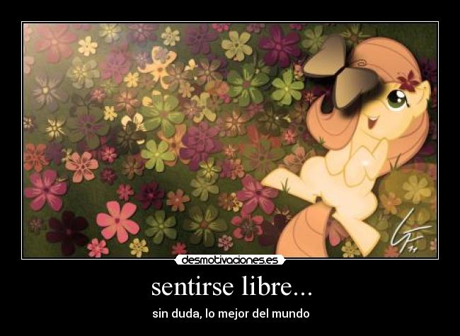 sentirse libre... - sin duda, lo mejor del mundo