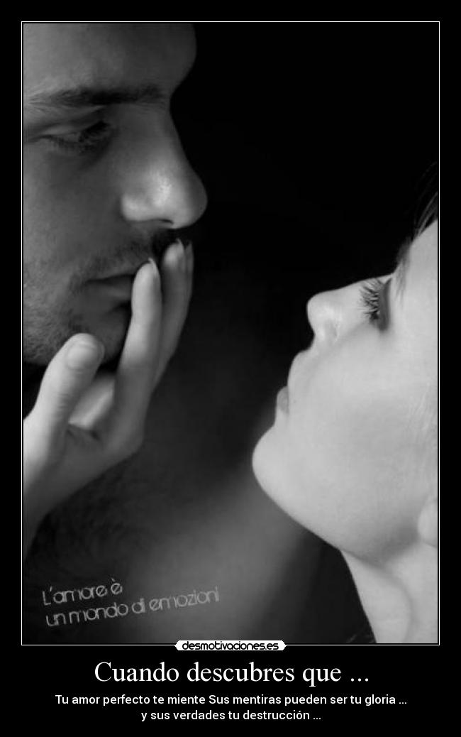 Cuando descubres que ... - 