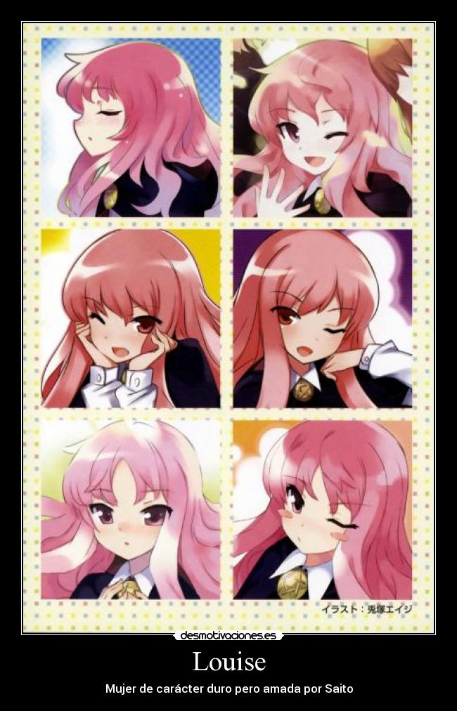 Louise - Mujer de carácter duro pero amada por Saito