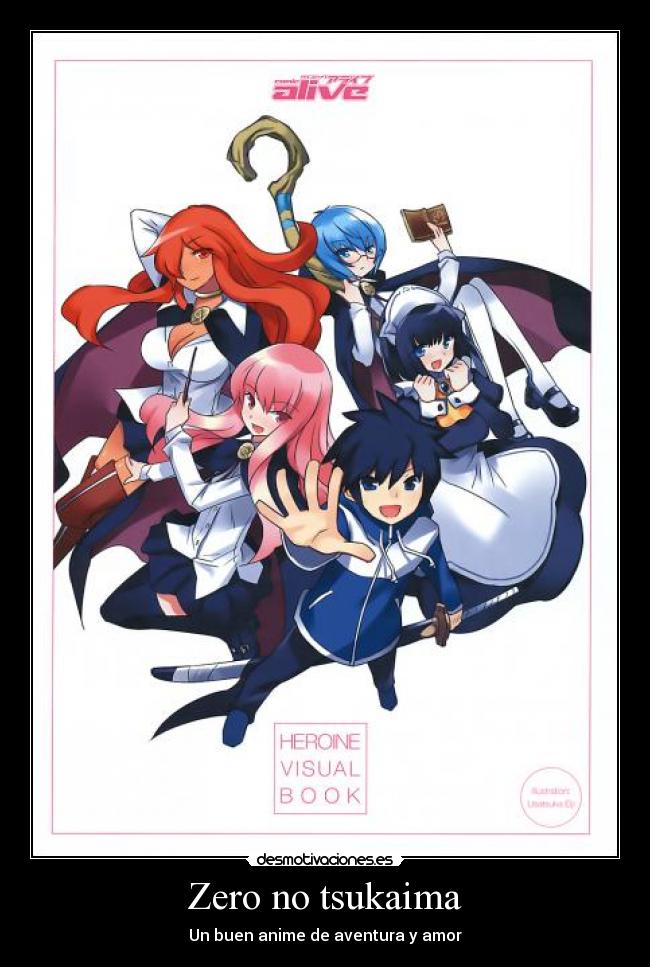Zero no tsukaima - Un buen anime de aventura y amor