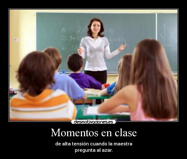 Momentos en clase - 