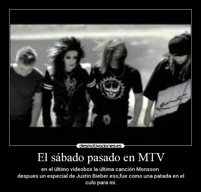 El sábado pasado en MTV - 