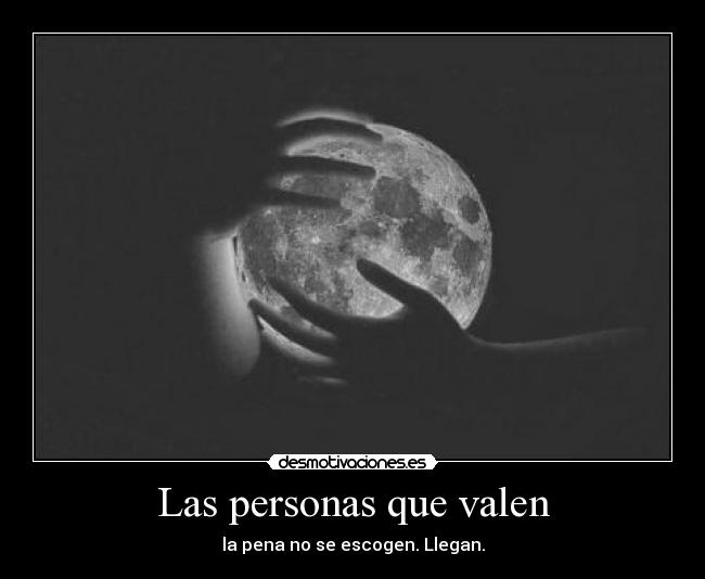 Las personas que valen - 