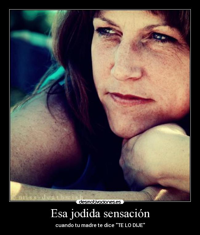 Esa jodida sensación - 