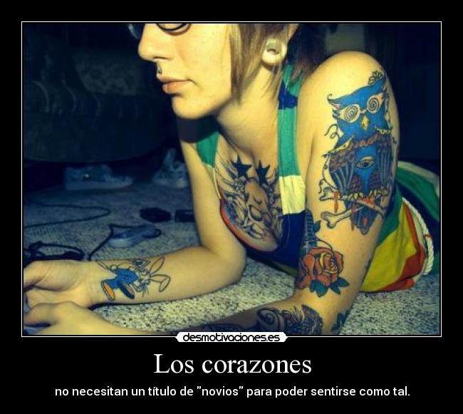 Los corazones - no necesitan un título de novios para poder sentirse como tal.