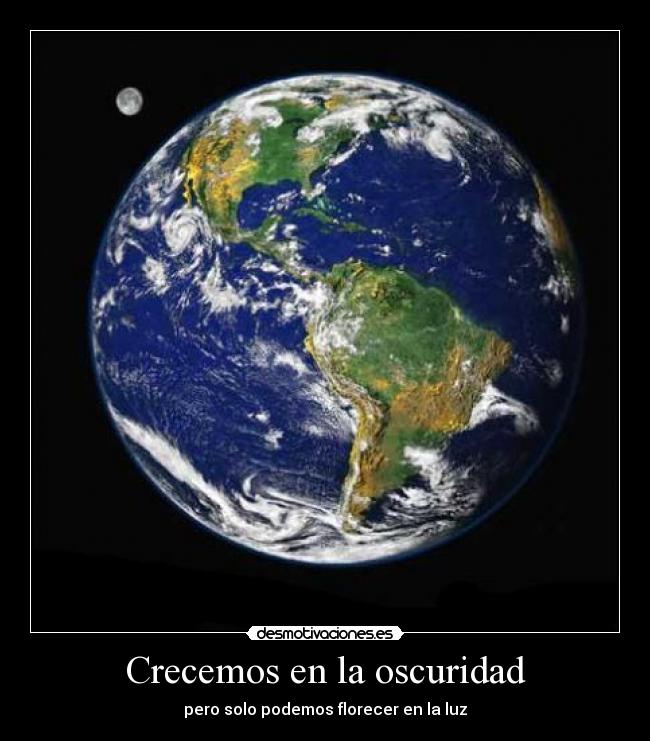 Crecemos en la oscuridad -