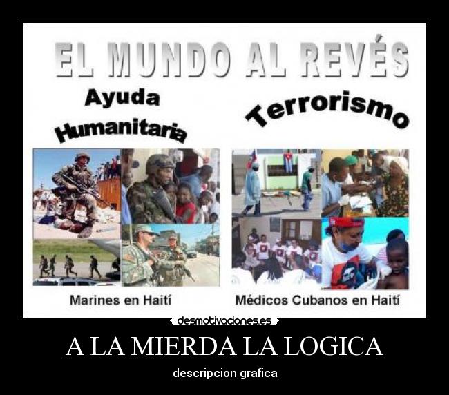 A LA MIERDA LA LOGICA - descripcion grafica