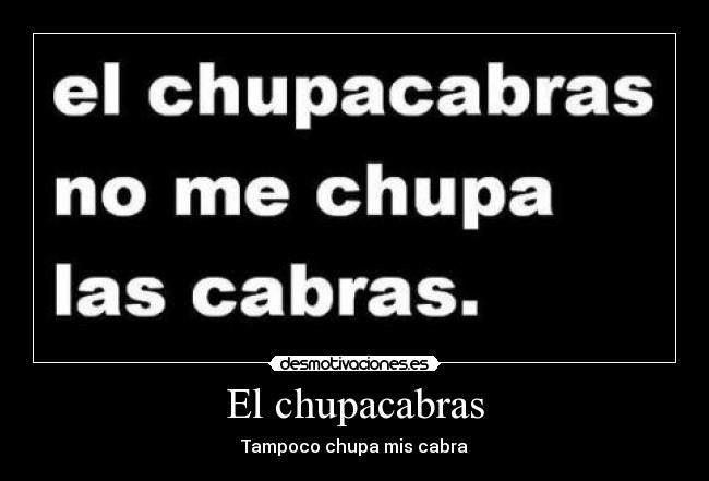 El chupacabras - 
