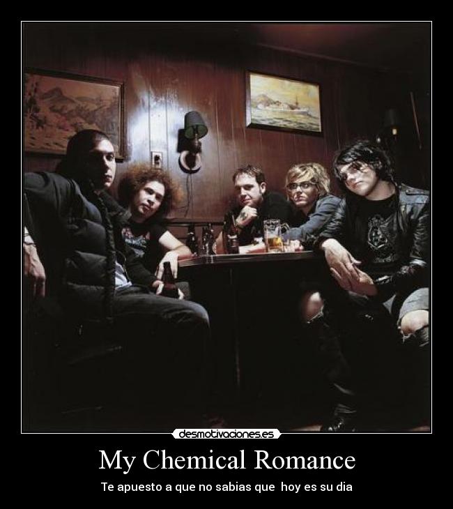 carteles chemical romance desmotivaciones