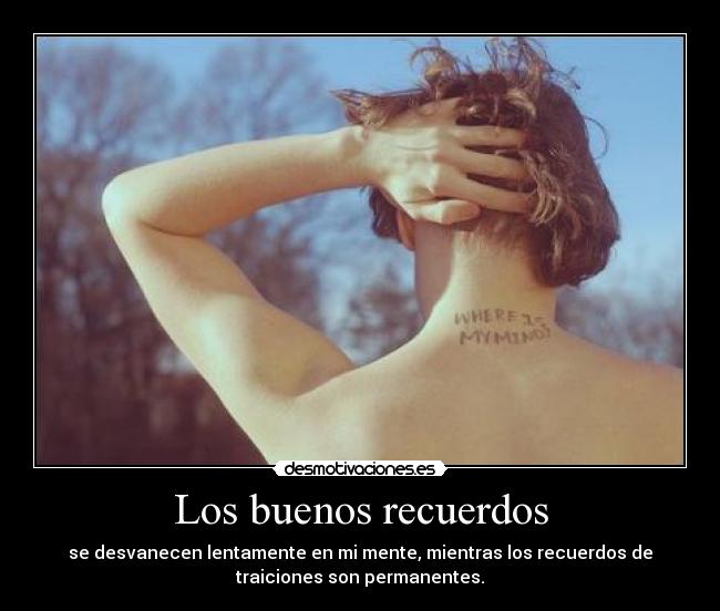 Los buenos recuerdos - 