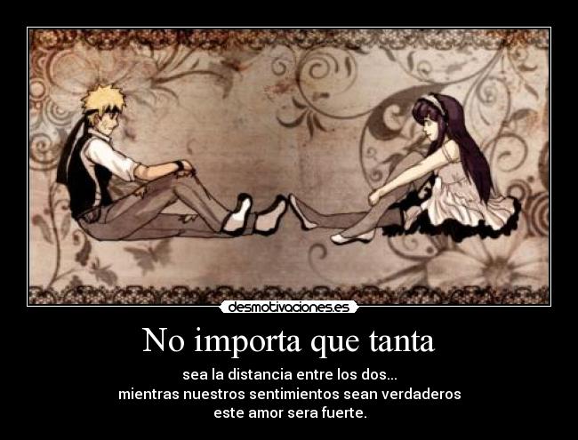 No importa que tanta - 