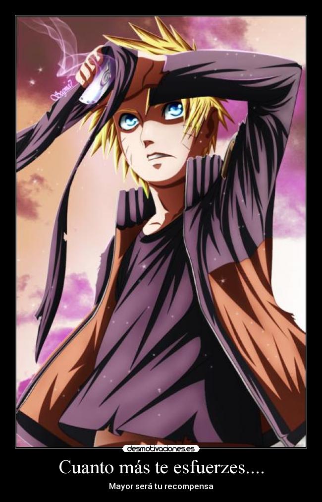 Cuanto más te esfuerzes.... - Mayor será tu recompensa