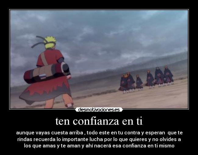 ten confianza en ti - 