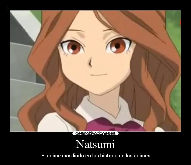 carteles natsumi anime desmotivaciones