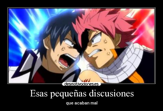 carteles borregoway presents fairy tail gray fullbaster natsu dragneel clandesplazado desmotivaciones