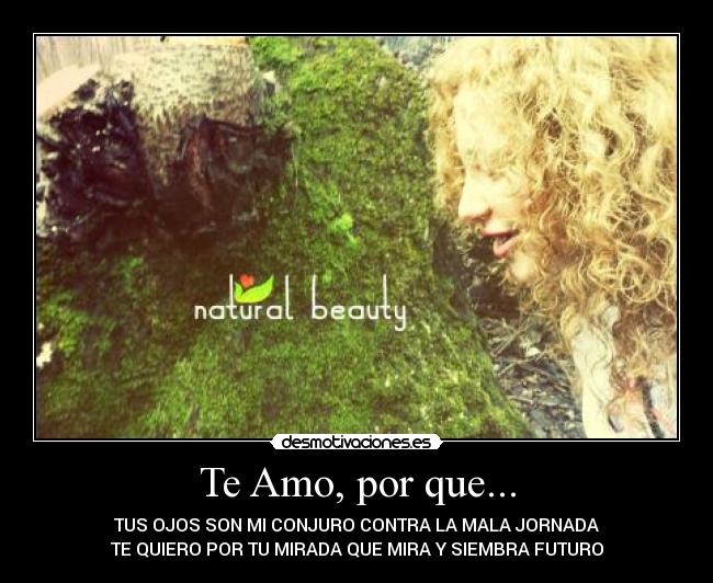 Te Amo, por que... - 