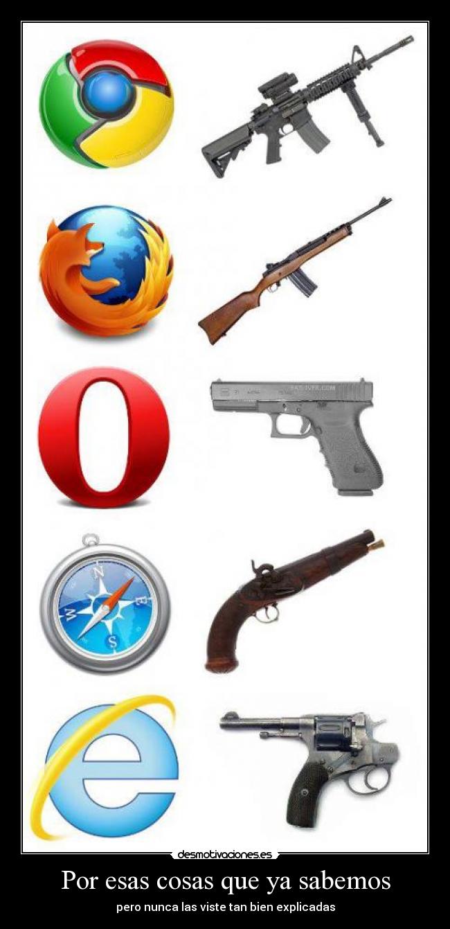 Por esas cosas que ya sabemos - pero nunca las viste tan bien explicadas
