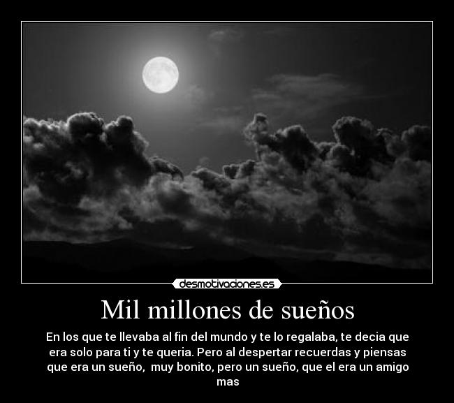Mil millones de sueños -