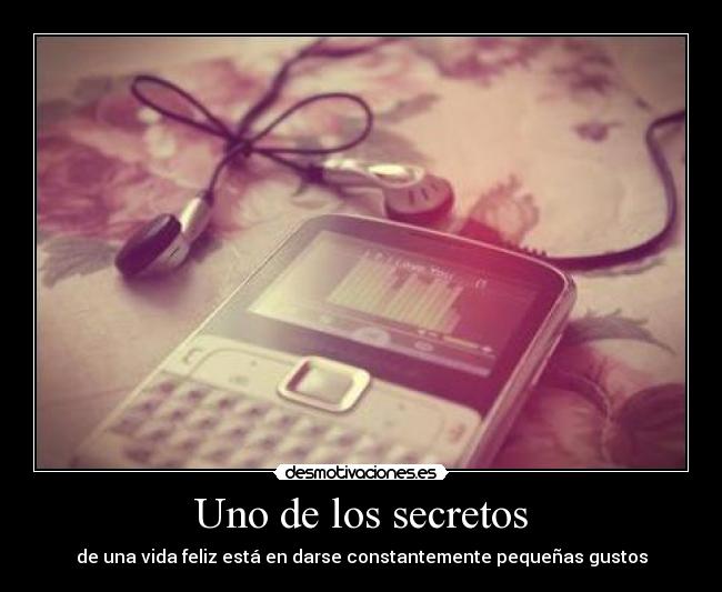 Uno de los secretos -