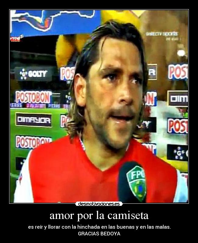 carteles amor santafe bedoya independiente bogota amor hincha equipo futbol desmotivaciones