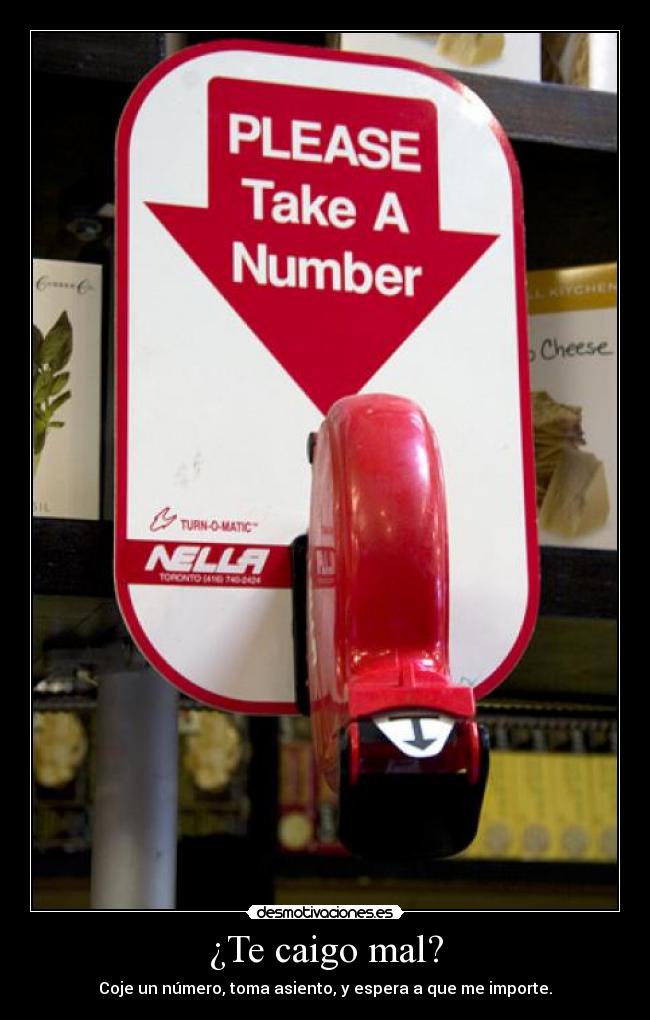 ¿Te caigo mal? - 