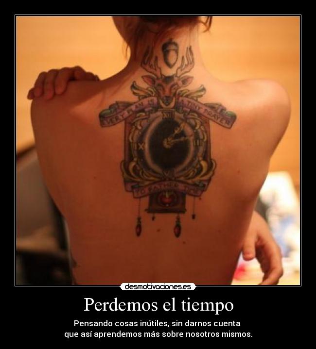 Perdemos el tiempo -