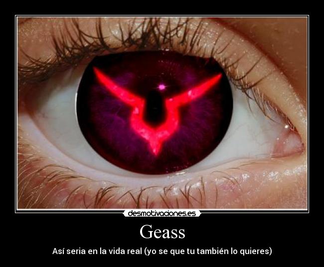 Geass - Así seria en la vida real (yo se que tu también lo quieres)