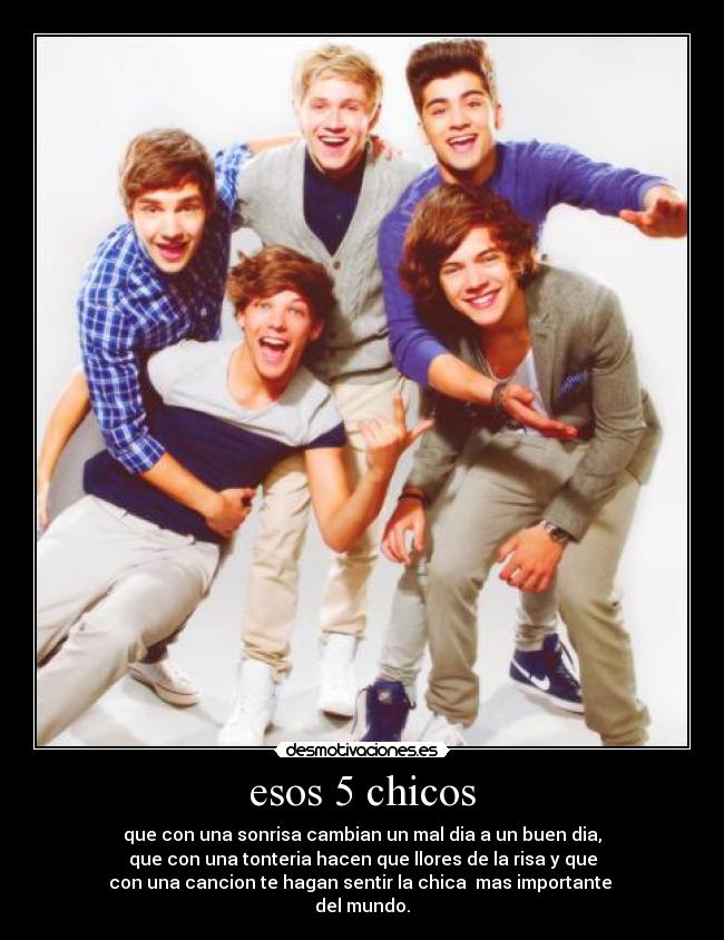 esos 5 chicos -