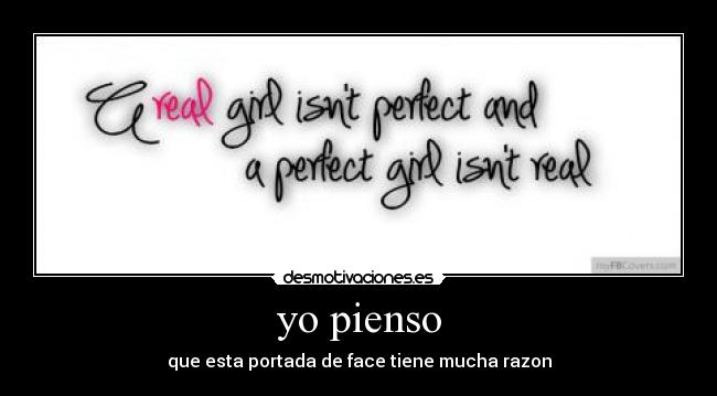 yo pienso - que esta portada de face tiene mucha razon