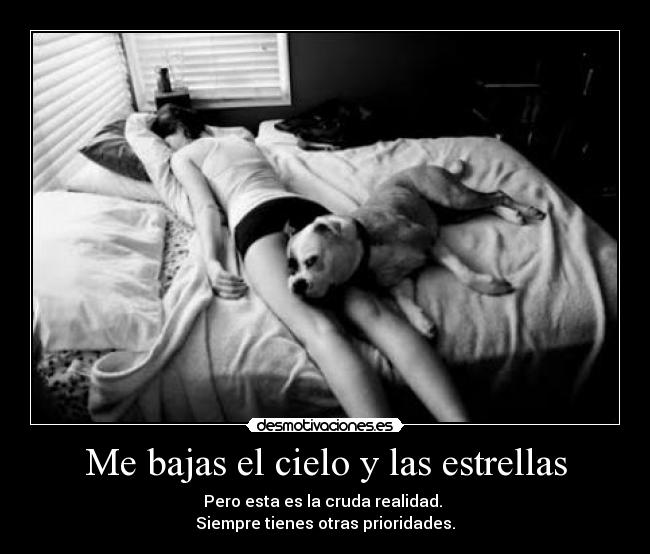 carteles bajas cielo las estrellas desmotivaciones