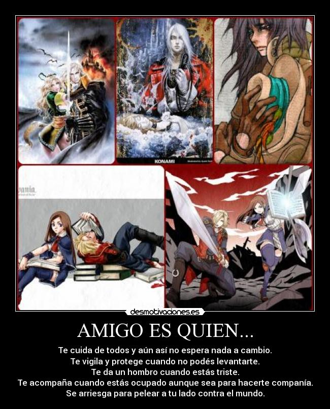 AMIGO ES QUIEN... -