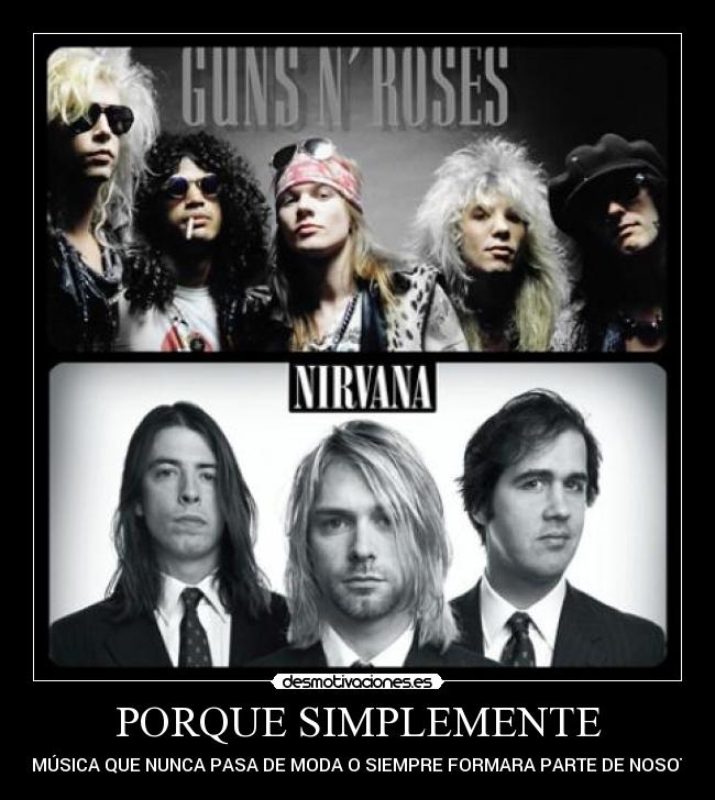 PORQUE SIMPLEMENTE - HAY MÚSICA QUE NUNCA PASA DE MODA O SIEMPRE FORMARA PARTE DE NOSOTROS