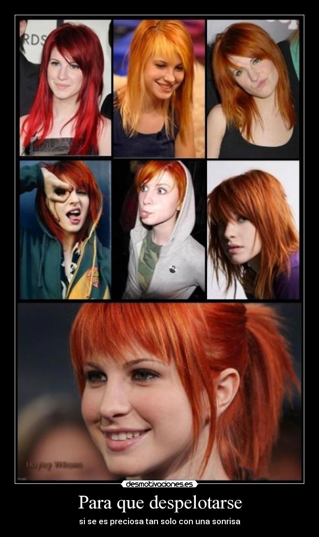 Para que despelotarse - si se es preciosa tan solo con una sonrisa