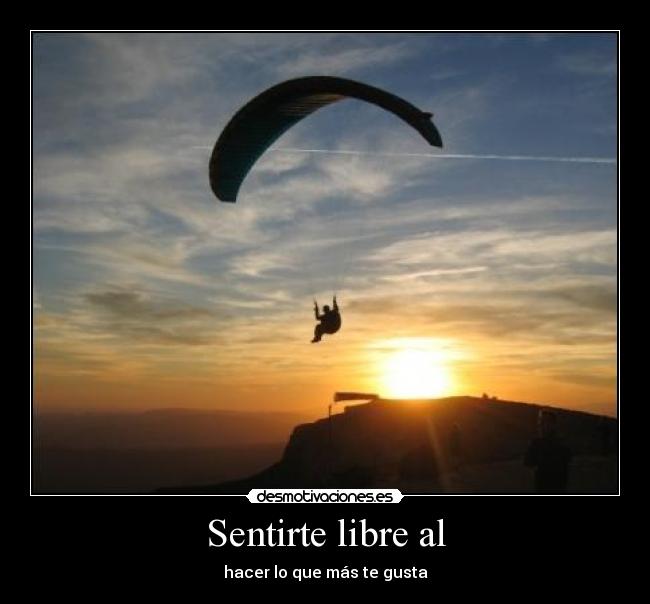 Sentirte libre al - 