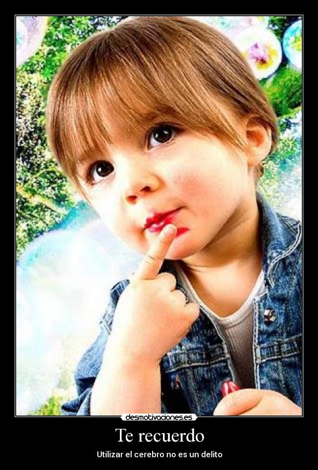 Te recuerdo -