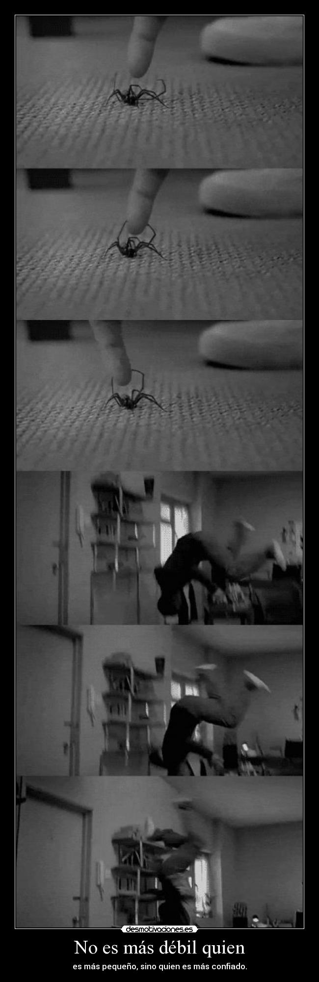 No es más débil quien - 