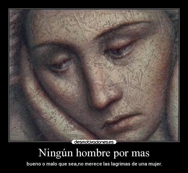 Ningún hombre por mas -