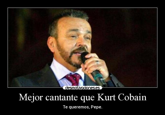 carteles esto musica demas porque digo que soy user desmo kurt cobain nirvana desmotivaciones