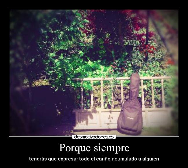 Porque siempre - 