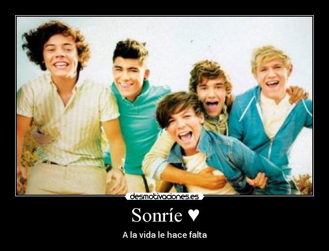 Sonríe ♥ - A la vida le hace falta♥