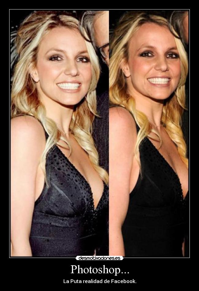 Photoshop... - La Puta realidad de Facebook.