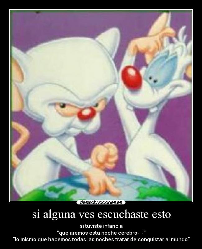 si alguna ves escuchaste esto -