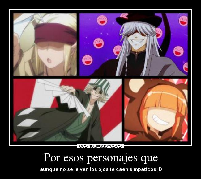 Por esos personajes que - 