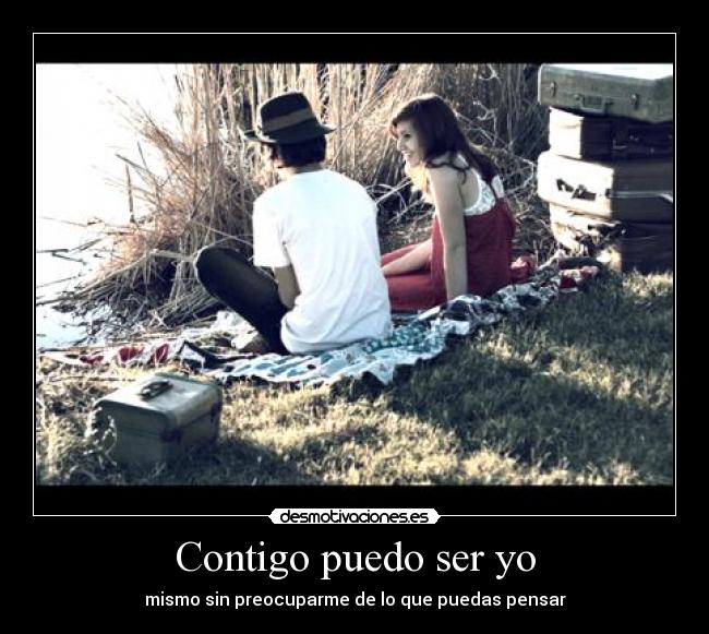 Contigo puedo ser yo -