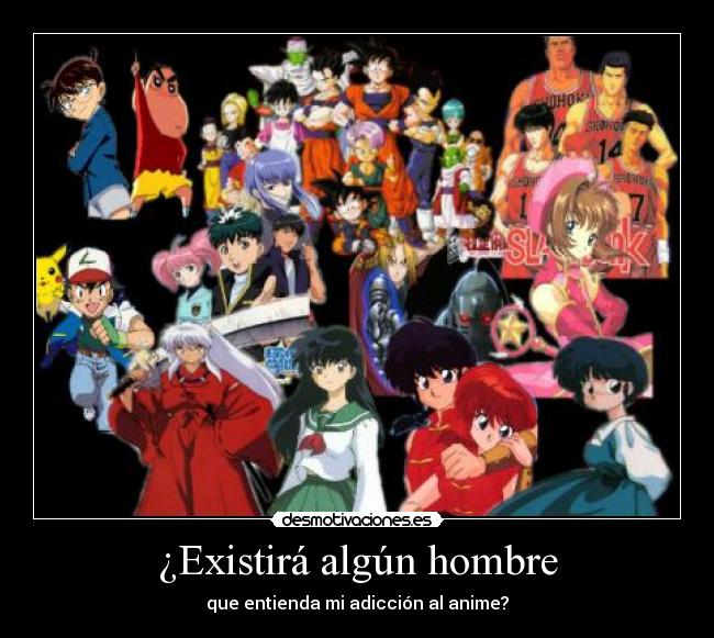 carteles anime relaciones ranma inuyasha dragon ball pokemonmujeres hombres amor desmotivaciones