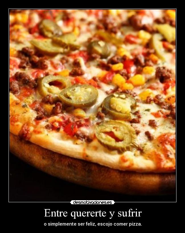 carteles pizza desmotivaciones