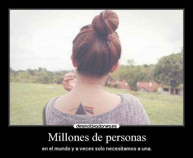 Millones de personas - 